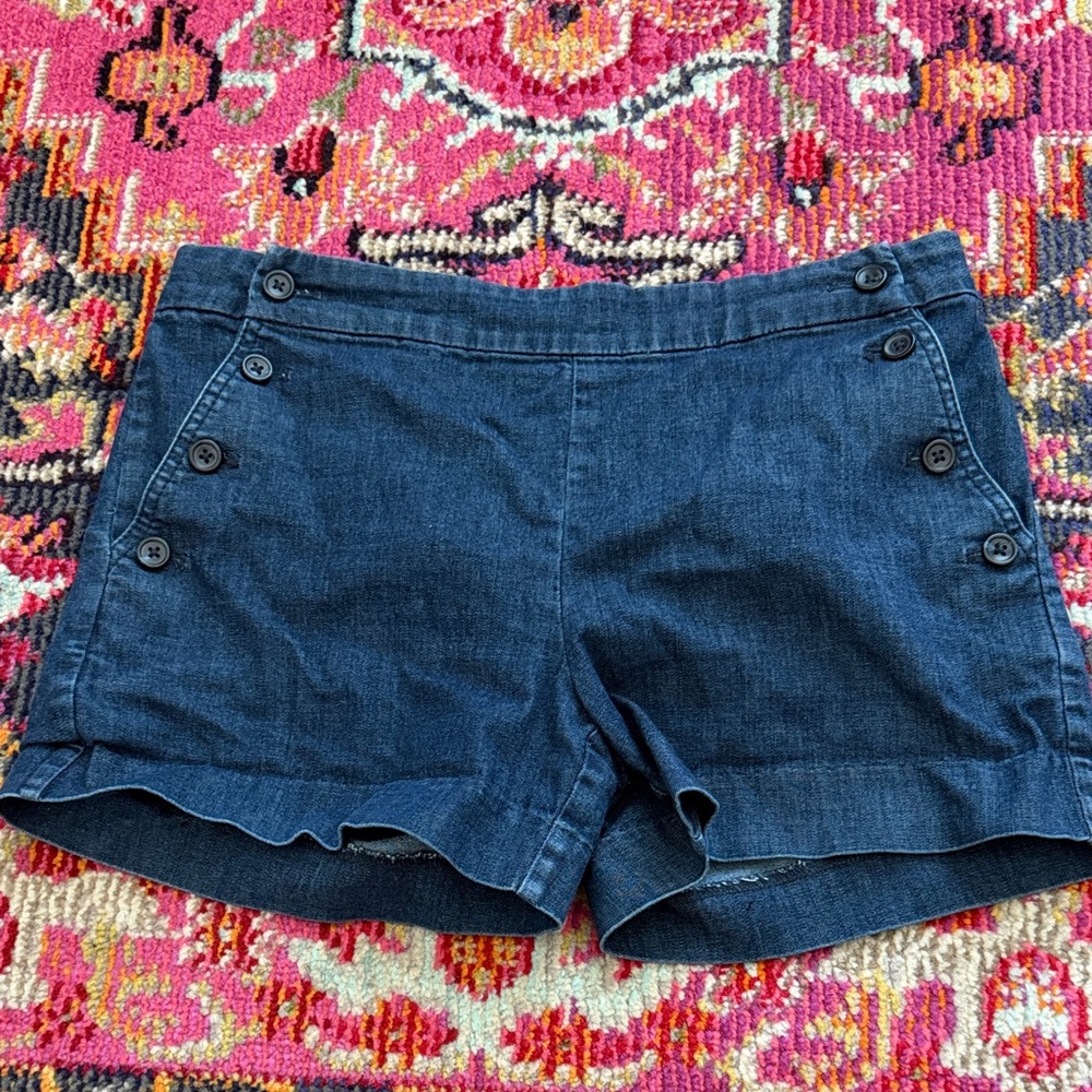 Banana Republic Blue Denim Shorts